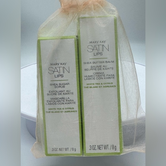 Bundle 2 Sets Mary Kay Satin Lips Citrus Scrub & Balm - Picture 3 of 12